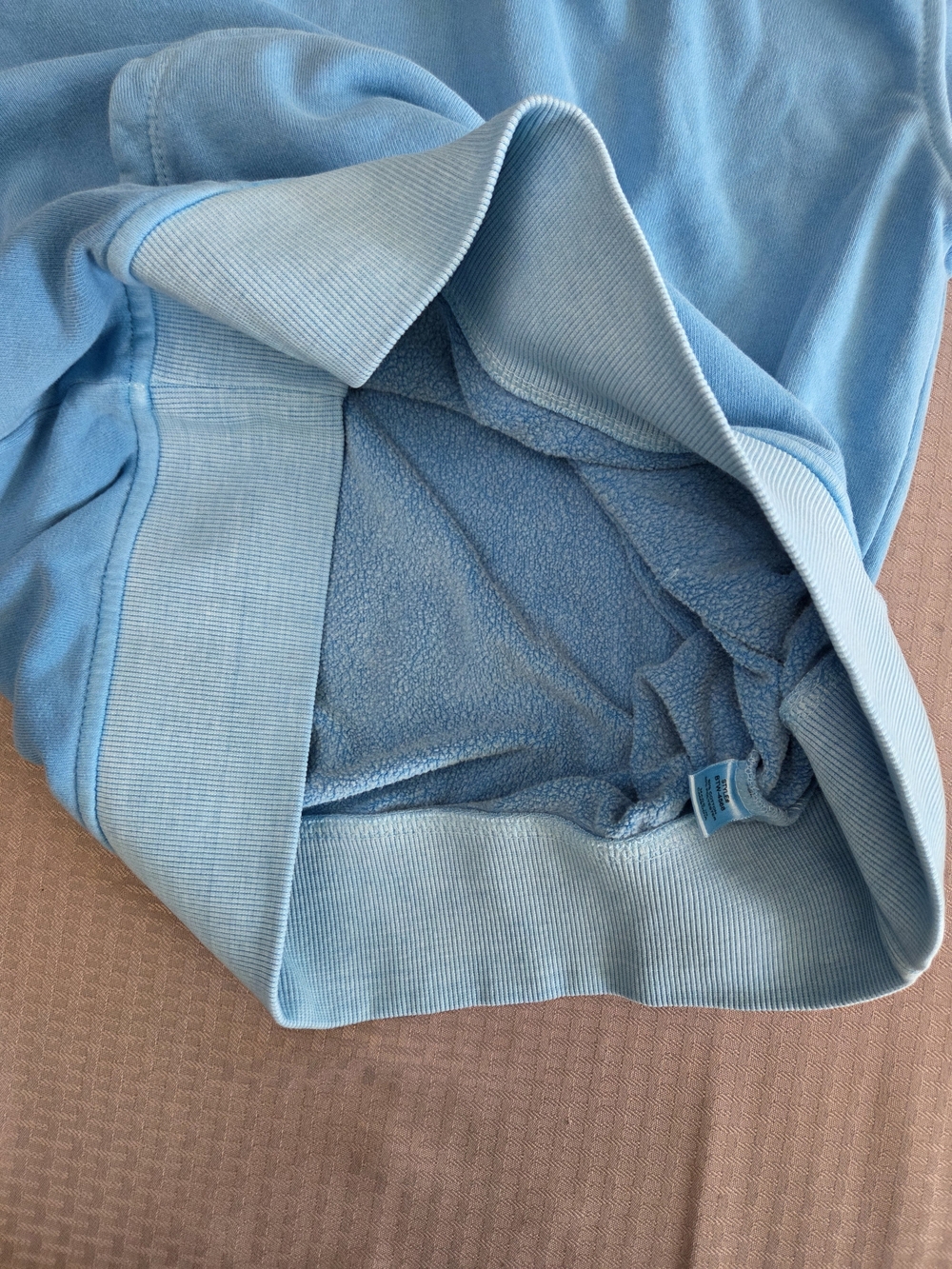 Zenana Soft Fleece Pigment Dyed Kangaroo Pocket Hoodie-Size Small - Picture 10 of 10